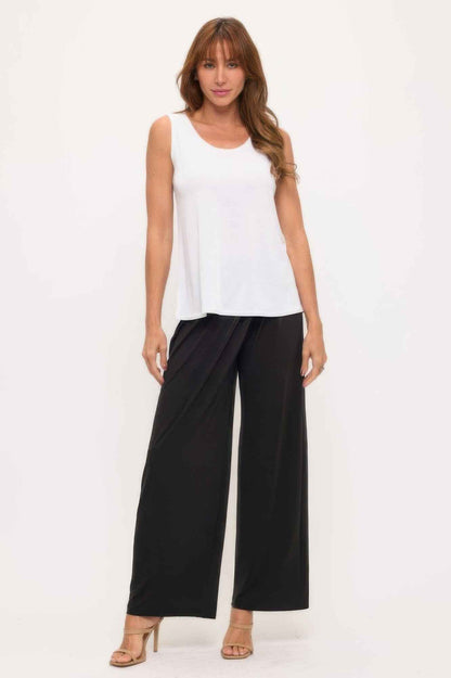 Vp Overlap Wide Leg Pants