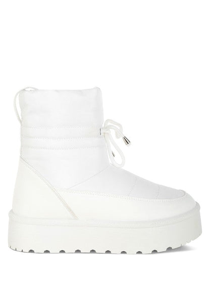 Pacos High Ankle Chunky Snow Boots