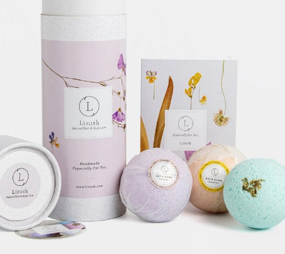 Bath Bombs Trio Gift Set
