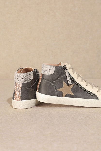 Star High Top Sneakers