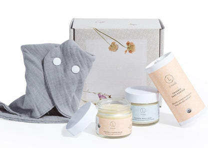 Small Organic New baby Gift Set - Welcome Little One!