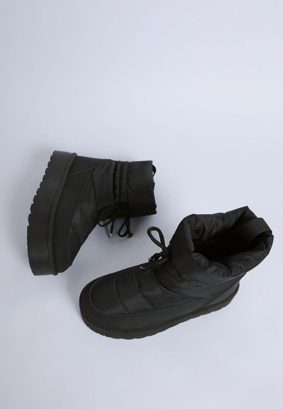 Pacos High Ankle Chunky Snow Boots