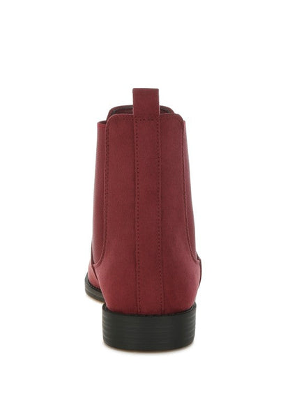 Ayasa Low Block Heel Chelsea Boots