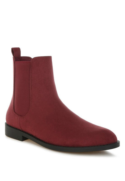 Ayasa Low Block Heel Chelsea Boots