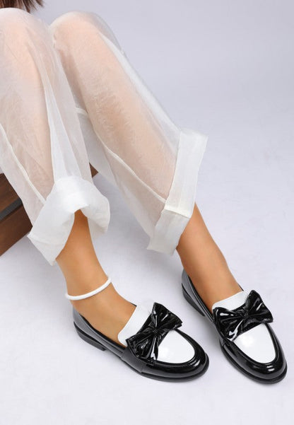 Araminta Classic Chunky Bow Loafers