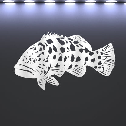 Steel Grouper Wall Art