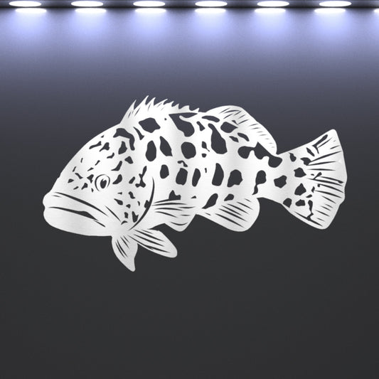Steel Grouper Wall Art