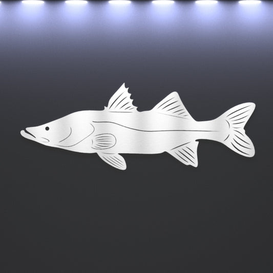 Steel Snook Wall Art