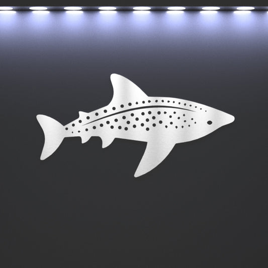 Steel Whale Shark Wall Art